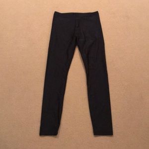American Apparel Black Shiny Leggings